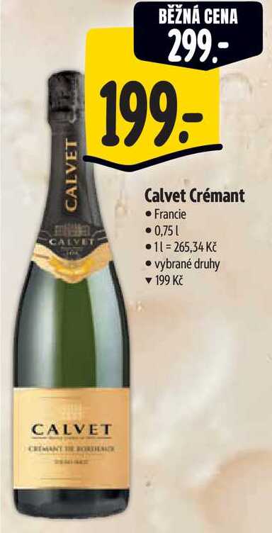 Calvet Crémant, 0,75 l
