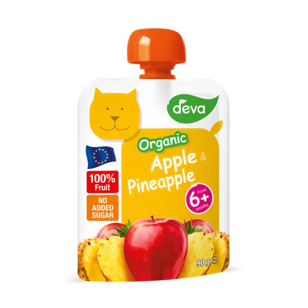 Deva BIO kapsička jablko a ananas Košík.cz