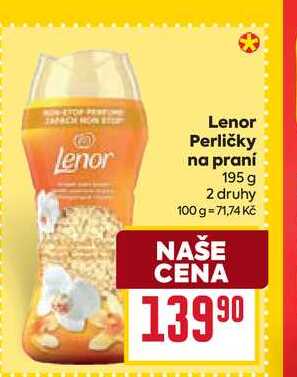 Lenor Perličky na praní 195 g
