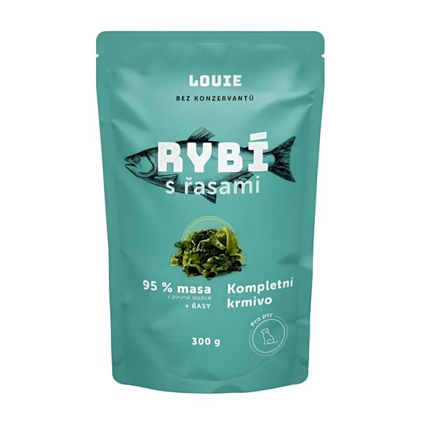 Louie Kapsička rybí s řasami, vitamíny a minerály pro psy