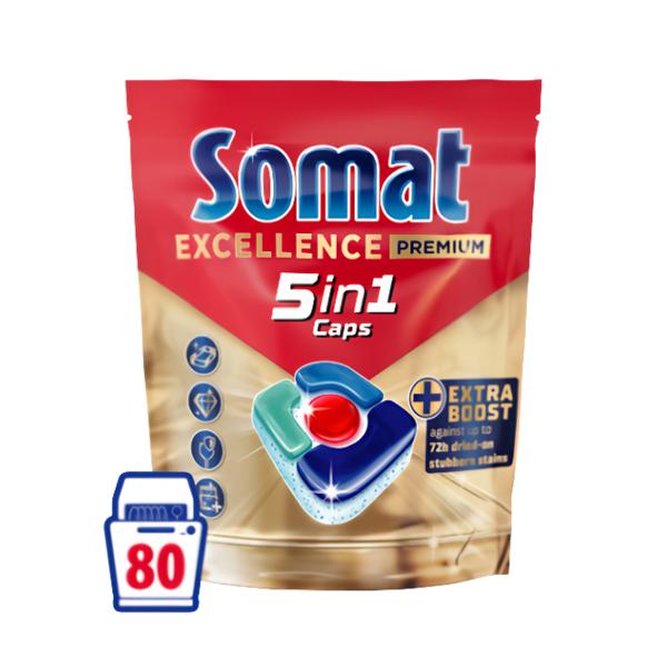 Somat Excellence 5in1 tablety do myčky Košík.cz