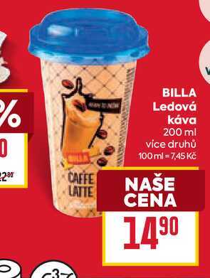 BILLA Ledová Κάνα 200 ml 