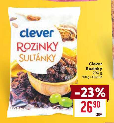 Clever Rozinky 200 g