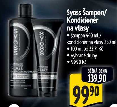 Syoss Šampon na vlasy, 440 ml