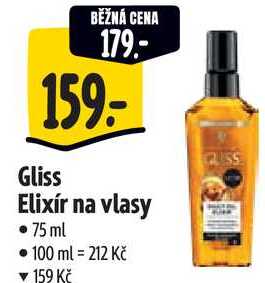 Gliss Elixír na vlasy, 75 ml  