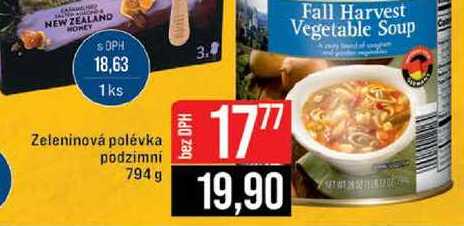 Zeleninová polévka podzimní 794 g