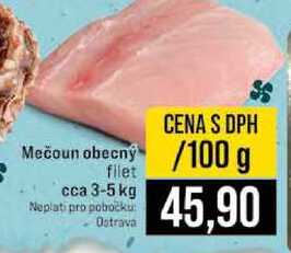 Mečoun obecný filet cca 3-5 kg 100g