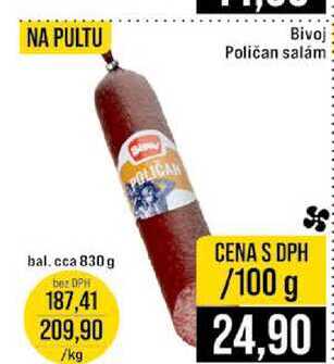 Bivoj Poličan salám 100g