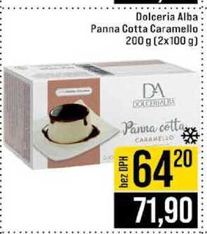 Dolceria Alba Panna Cotta Caramello 200 g (2x100 g)
