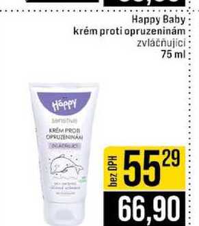 Happy Baby krém proti opruzeninám zvláčňující 75 ml 
