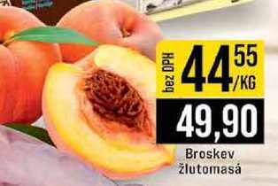 Broskev žlutomasá 1kg