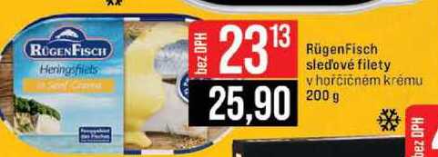 RügenFisch sledové filety v horčičnem krému 200 g
