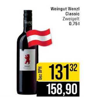Weingut Wenzl Classic Zweigelt 0,75l