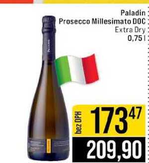 Paladin Prosecco Millesimato DOC Extra Dry 0,75l