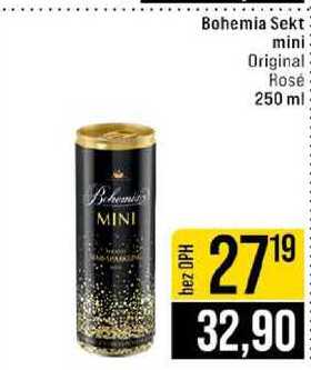 Bohemia Sekt mini Original Rosé 250 ml