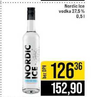 Nordic Ice vodka 37,5% 0,5l