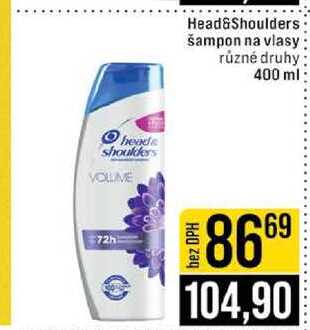 Head&Shoulders šampon na vlasy různé druhy 400 ml JIP