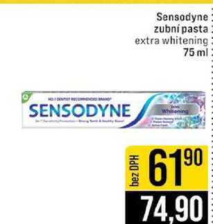 Sensodyne zubní pasta extra whitening 75 ml JIP