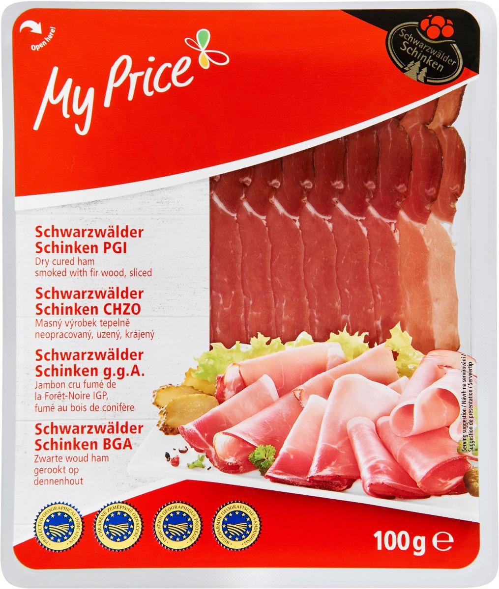 My Price Schwarzwaldská šunka, 100 g