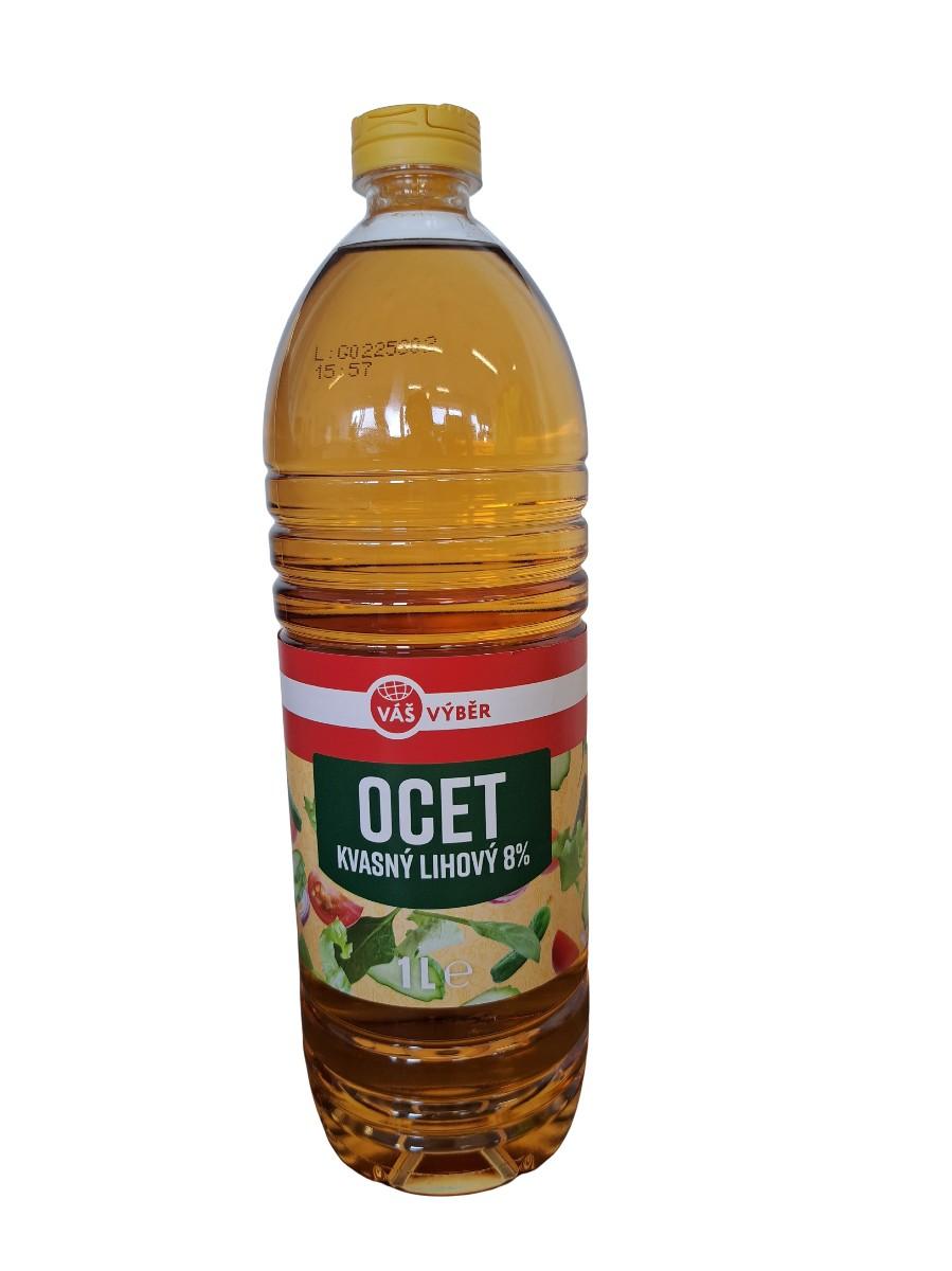 VÁŠ VÝBĚR Ocet kvasný lihový 8%, 1 l