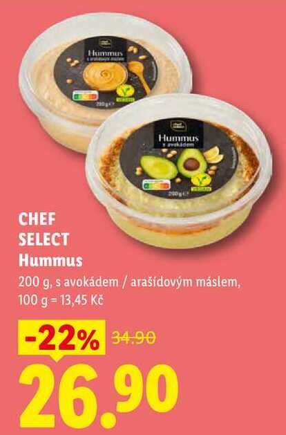CHEF SELECT Hummus, 200 g