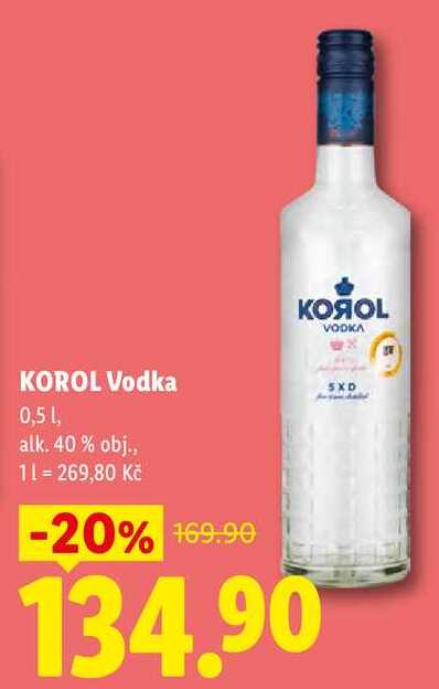 KOROL Vodka, 0,5 l