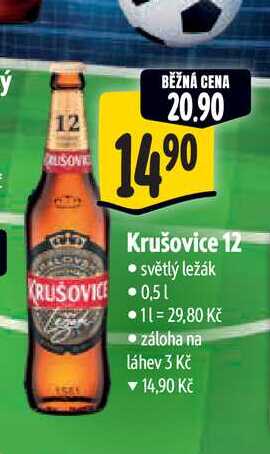 Krušovice 12 0,5 l