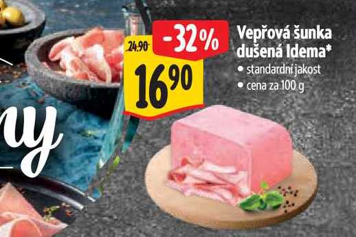 Vepřová šunka dušena Idema 100 g