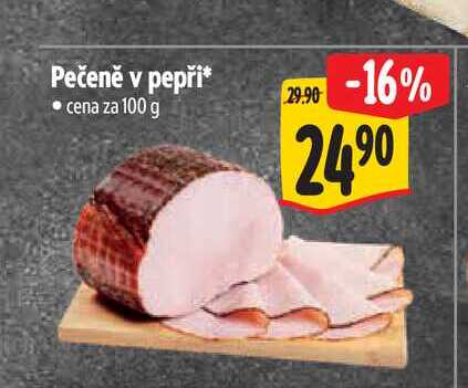 Pečeně v pepři 100 g
