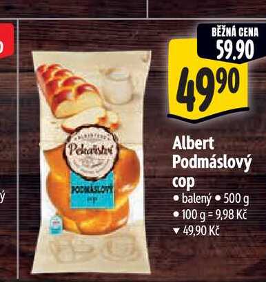   Albert Podmáslový cop 500 g