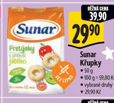 Sunar Křupky 50 g