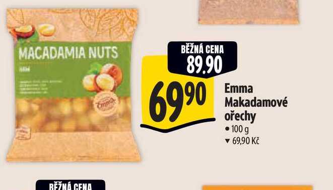   Emma Makadamové ořechy 100 g 