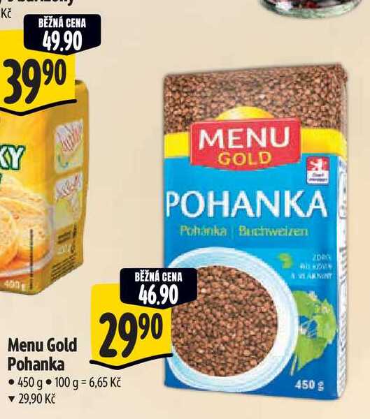 Menu Gold Pohanka 450 g