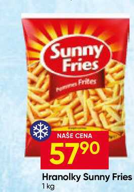 Hranolky Sunny Fries 1 kg 