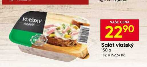 Salát vlašský 150 g 