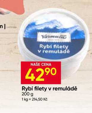 Varmuža Rybí filety v remuládě 200 g