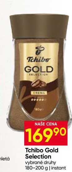 Tchibo Gold Selection vybrané druhy 180-200 g
