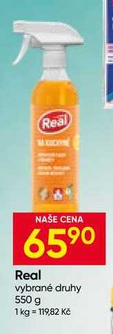 Real vybrané druhy 550 g Hruška