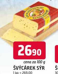 ŠVÝCÁREK SÝR 100 g