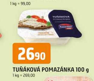 TUŇÁKOVÁ POMAZÁNKA 100 g
