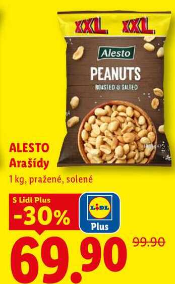 ALESTO Arašídy, 1 kg