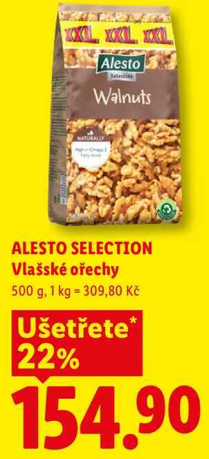 ALESTO SELECTION Vlašské ořechy, 500 g