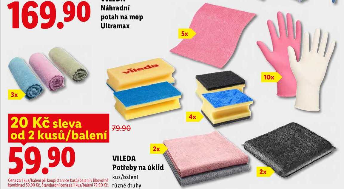 VILEDA Potřeby na úklid Lidl