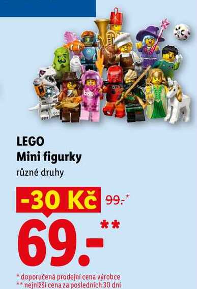 LEGO Mini figurky Lidl