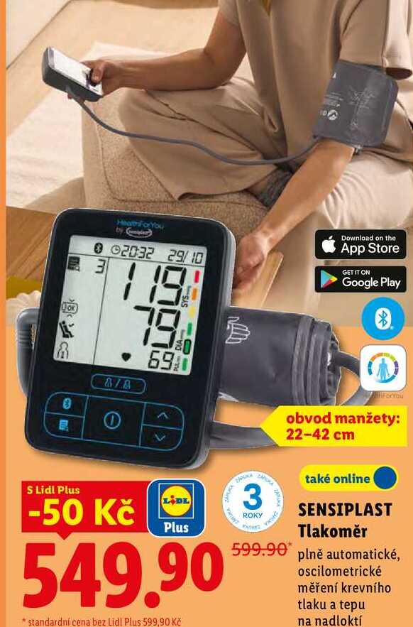 SENSIPLAST Tlakoměr 