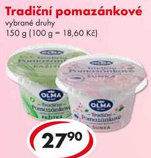 Tradiční pomazánkové, 150 g