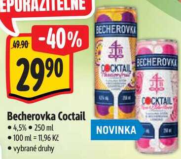 Becherovka Coctail, 250 ml