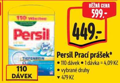 Persil Prací prášek, 110 dávek Albert