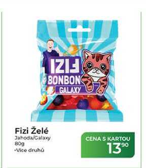 Fizi Želé Jahoda/Galaxy 80g  