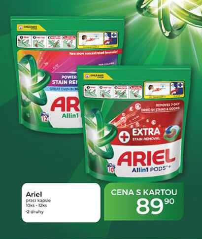 Ariel praci kapsle 10ks-12ks Tamda Foods
